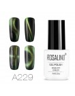 ROSALIND 4D kocie oko żelowy lakier do paznokci vernis semi stała ochrona przed promieniowaniem UV do paznokci dla żel do manicu