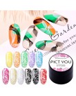 PICT YOU 5ml żel do tłoczenia polski Semi Permanent Vernis żel do malowania z warstwa wierzchnia płytka do stemplowania lakier ż