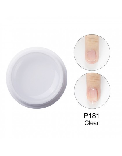 Żel Gelfavor do przedłużania paznokci Builder Poly Gel zestaw do Manicure podkład podstawowy półtrwały żel do paznokci UV polyGe