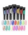 Born Pretty  Żel do tłoczenia paznokci Polski 8 ml Czarny Biały Znaczek Olej do druku Żel UV Lakier Soak Off Lakier do paznokci 
