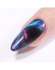 LEMOOC 5D Chameleon magnetyczny żelowy lakier do paznokci świecący niebo Jade efekt żel z efektem kociego oka Soak Off UV Laser 