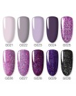 Gelfavor 8ml żelowy lakier do paznokci brokat do zestaw do manicure nail art Semi platium UV LED lampa lakiery do paznokci podkł