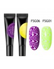Born Pretty  Żel do tłoczenia paznokci Polski 8 ml Czarny Biały Znaczek Olej do druku Żel UV Lakier Soak Off Lakier do paznokci 