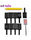 11 sztuk/zestaw 3D patyczek magnetyczny kocie oko pióro magnetyczne do paznokci rysunek Nail Art Stick do żelowy lakier do pazno