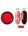 PICT YOU 5ml żel do tłoczenia polski Semi Permanent Vernis żel do malowania z warstwa wierzchnia płytka do stemplowania lakier ż