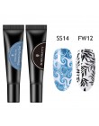 Born Pretty  Żel do tłoczenia paznokci Polski 8 ml Czarny Biały Znaczek Olej do druku Żel UV Lakier Soak Off Lakier do paznokci 