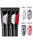 Born Pretty  Żel do tłoczenia paznokci Polski 8 ml Czarny Biały Znaczek Olej do druku Żel UV Lakier Soak Off Lakier do paznokci 