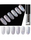 LILYCUTE Laser srebrny żel do paznokci uv brokat 5ml żelowy lakier do paznokci Soak Off UV Led lakier do paznokci