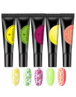 Born Pretty  Żel do tłoczenia paznokci Polski 8 ml Czarny Biały Znaczek Olej do druku Żel UV Lakier Soak Off Lakier do paznokci 