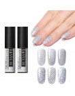 LILYCUTE Laser srebrny żel do paznokci uv brokat 5ml żelowy lakier do paznokci Soak Off UV Led lakier do paznokci