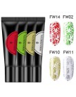 Born Pretty  Żel do tłoczenia paznokci Polski 8 ml Czarny Biały Znaczek Olej do druku Żel UV Lakier Soak Off Lakier do paznokci 