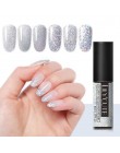 LILYCUTE Laser srebrny żel do paznokci uv brokat 5ml żelowy lakier do paznokci Soak Off UV Led lakier do paznokci