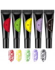 Born Pretty  Żel do tłoczenia paznokci Polski 8 ml Czarny Biały Znaczek Olej do druku Żel UV Lakier Soak Off Lakier do paznokci 