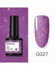 Gelfavor 8ml żelowy lakier do paznokci brokat do zestaw do manicure nail art Semi platium UV LED lampa lakiery do paznokci podkł