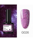 Gelfavor 8ml żelowy lakier do paznokci brokat do zestaw do manicure nail art Semi platium UV LED lampa lakiery do paznokci podkł