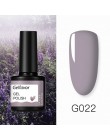 Gelfavor 8ml żelowy lakier do paznokci brokat do zestaw do manicure nail art Semi platium UV LED lampa lakiery do paznokci podkł