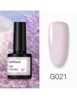 Gelfavor 8ml żelowy lakier do paznokci brokat do zestaw do manicure nail art Semi platium UV LED lampa lakiery do paznokci podkł