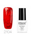 ROSALIND hybrydowy lakier do paznokci Soak Off biała butelka UV kolory Vernis Semi permanentny Manicure do żel do paznokci polsk