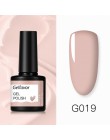 Gelfavor 8ml żelowy lakier do paznokci brokat do zestaw do manicure nail art Semi platium UV LED lampa lakiery do paznokci podkł