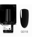 Gelfavor 8ml żelowy lakier do paznokci brokat do zestaw do manicure nail art Semi platium UV LED lampa lakiery do paznokci podkł