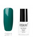 ROSALIND hybrydowy lakier do paznokci Soak Off biała butelka UV kolory Vernis Semi permanentny Manicure do żel do paznokci polsk