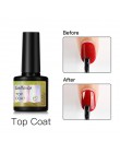 Gelfavor 8ml żelowy lakier do paznokci brokat do zestaw do manicure nail art Semi platium UV LED lampa lakiery do paznokci podkł