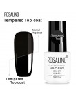 ROSALIND hybrydowy lakier do paznokci Soak Off biała butelka UV kolory Vernis Semi permanentny Manicure do żel do paznokci polsk