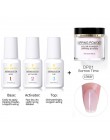 BORN PRETTY żel bazowy Top żel naturalny suchy aktywator Brush Saver do systemu Dip proszek do paznokci 7ml/15ml Dip Nail Powers