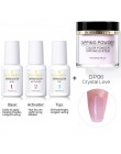 BORN PRETTY żel bazowy Top żel naturalny suchy aktywator Brush Saver do systemu Dip proszek do paznokci 7ml/15ml Dip Nail Powers