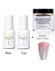 BORN PRETTY żel bazowy Top żel naturalny suchy aktywator Brush Saver do systemu Dip proszek do paznokci 7ml/15ml Dip Nail Powers