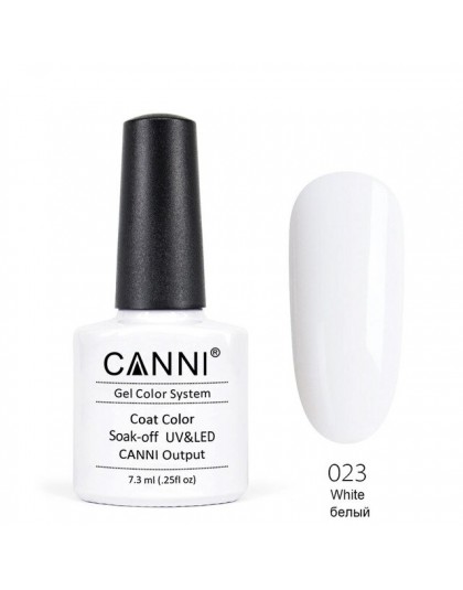 CANNI lakier żelowy uv 240 kolorów gorący Manicure paznokci salon artystyczny VENALISA lakier projekt Soak off emalia LED paznok