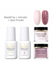 BORN PRETTY żel bazowy Top żel naturalny suchy aktywator Brush Saver do systemu Dip proszek do paznokci 7ml/15ml Dip Nail Powers