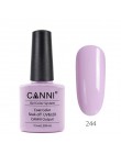 CANNI lakier żelowy uv 240 kolorów gorący Manicure paznokci salon artystyczny VENALISA lakier projekt Soak off emalia LED paznok