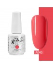 ROHWXY 15ml 54 kolory letni żel polski żelowy lakier do paznokci długotrwały lakier UV LED lakier do paznokci DIY Nail artystycz