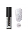 LILYCUTE Laser srebrny żel do paznokci uv brokat 5ml żelowy lakier do paznokci Soak Off UV Led lakier do paznokci