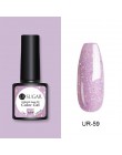 UR SUGAR 7.5ml brokatowy lakier do paznokci czarny kryształ żel UV laserowe cekiny żel polski Soak Off UV lakier do paznokci