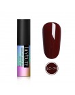 LILYCUTE żelowy lakier do paznokci 5ml lakier do paznokci Soak Off UV LED długotrwały czarny biały szary kolor bazowy długotrwał