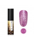 LILYCUTE Laser srebrny żel do paznokci uv brokat 5ml żelowy lakier do paznokci Soak Off UV Led lakier do paznokci