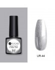 UR SUGAR 7.5ml brokatowy lakier do paznokci czarny kryształ żel UV laserowe cekiny żel polski Soak Off UV lakier do paznokci