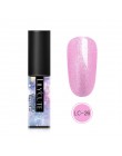 LILYCUTE Laser srebrny żel do paznokci uv brokat 5ml żelowy lakier do paznokci Soak Off UV Led lakier do paznokci