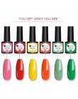 UR cukier 7.5ml żelowy lakier do paznokci do paznokci kolor usuwanie żelu UV lakier Semi Permanant żel do paznokci UV lakier war