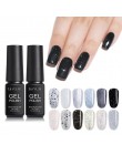 LILYCUTE 7ml żelowy lakier do paznokci żel brokatowy do paznokci led uv lakier do paznokci Soak Off DIY żelowy lakier do paznokc