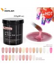 Nail cienki żel odbudowujący 8 oz 225 g rozszerzenie francuskie paznokcie 25 kolorów Soak Off UV led lakiery kamuflaż nail Gel t