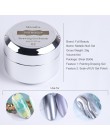 6ml metaliczny lustro żelowy lakier do paznokci drut rysunek malarstwo lakier żelowy UV lub LED lampa Soak Off Nail Art Edge lak