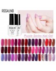 ROSALIND zestaw do polerowania żelu do paznokci Manicure Semi Permanent Hybrid Soak Off Base Primer Gel 2019 Top płaszcz podstaw
