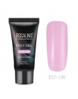 ROSALIND Poly Gel do przedłużania paznokci paznokcie u rąk artystyczny Manicure żel akrylowy lakier hybrydowy 30ML Poly żelowy l