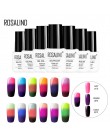 ROSALIND żel do paznokci temperatura zmiana koloru UV Vernis Semi permanent żelowy lakier do paznokci hybrydowe paznokcie sztuka