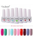 Clou Beaute 85 kolorowy żelowy lakier do paznokci brokat led uv lakier do paznokci lakier do paznokci usuwanie lakieru żelowego 