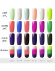 ROSALIND żel do paznokci temperatura zmiana koloru UV Vernis Semi permanent żelowy lakier do paznokci hybrydowe paznokcie sztuka