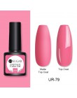 UR cukier 7.5ml żelowy lakier do paznokci do paznokci kolor usuwanie żelu UV lakier Semi Permanant żel do paznokci UV lakier war